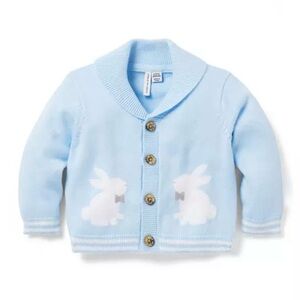 The Bunny Shawl Collar Baby Cardigan